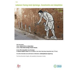 Presentation and talk around the book “Lebanon Facing Arab...