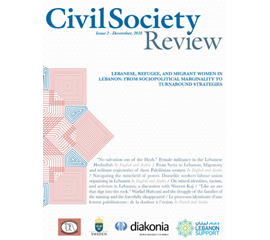 Civil Society Review issue 2 - Lebanese, refugee, and...