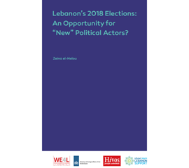 Lebanon’s 2018 Elections: An Opportunity for “New”...