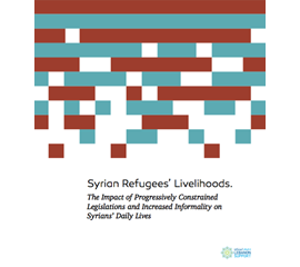 Syrian Refugees' Livelihoods. The Impact of Progressively...