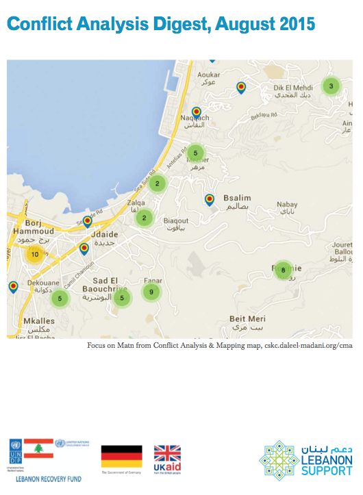 Conflict Analysis Digest, August...