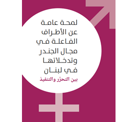 لمحة عامة عن الأطراف الفاعلة في مجال الجندر وتدخلاتها في...