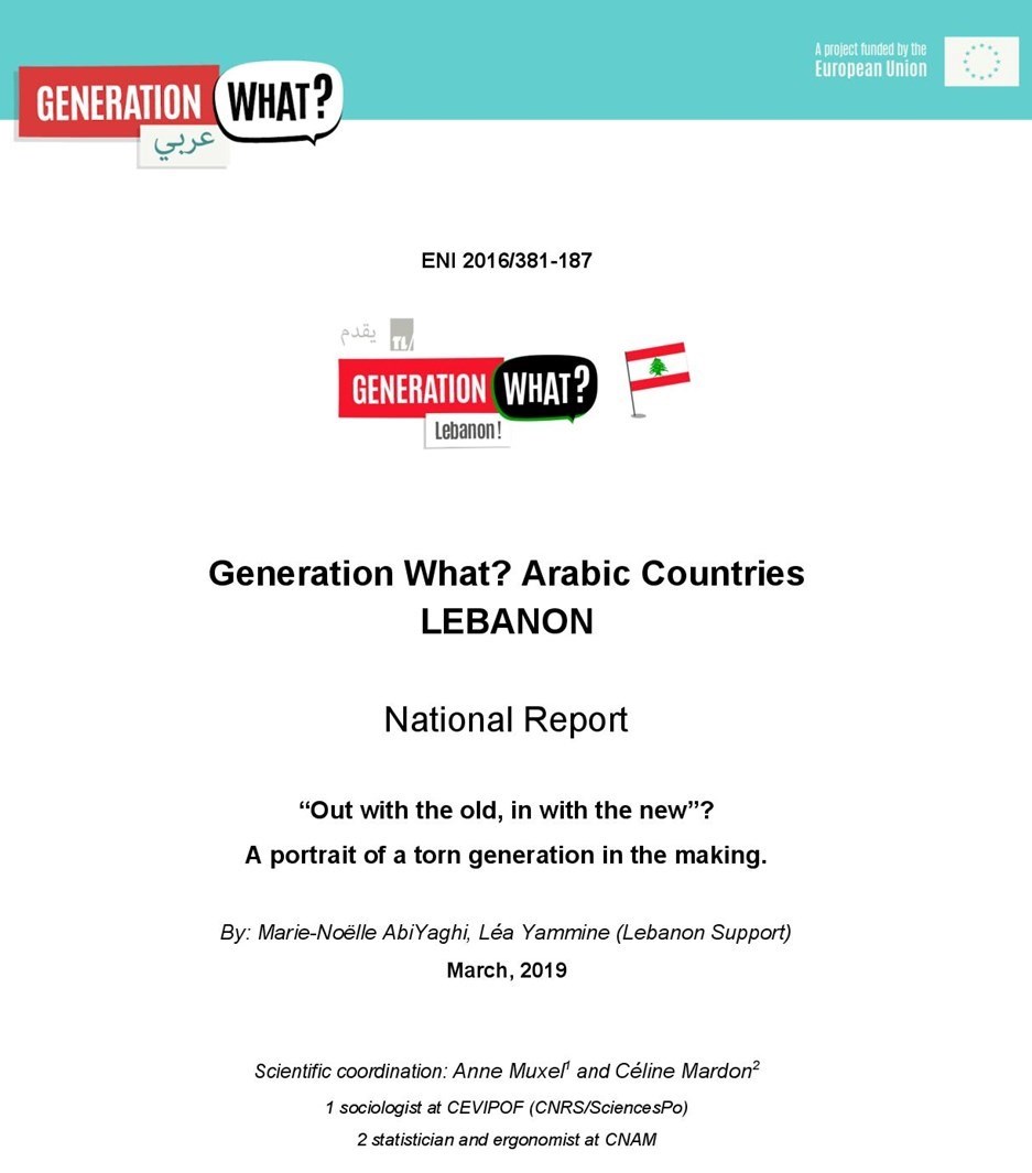 “Out with the old, in with the new”? A Portrait of a Torn Generation in the Making